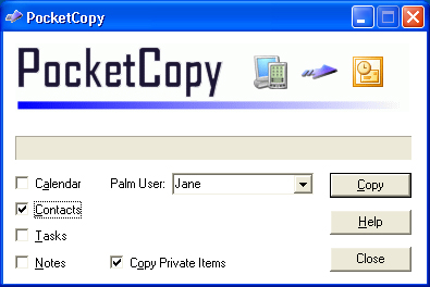 Chapura PocketCopy -    Palm Desktop  Microsoft Outlook