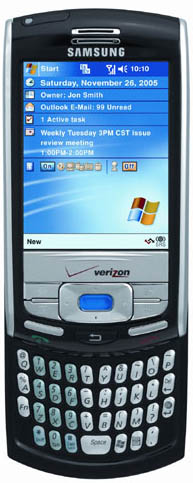  Verizon Wireless  Pocket PC  Samsung SCH-i730