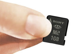 Sony Memory Stick Micro M2      