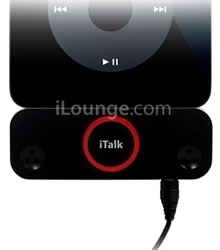 iTalkPro    iPod  