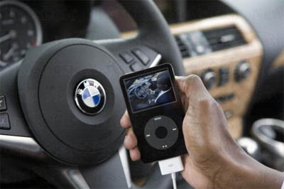   BMW    iPod
