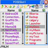 myWorkbench:      Palm OS 5