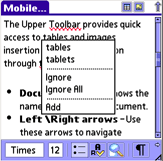 Mobile Word 2003:        