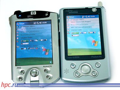  : Fujitsu-Siemens Pocket LOOX 610  HP iPAQ h5550