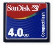 SanDisk   Compact Flash  4 